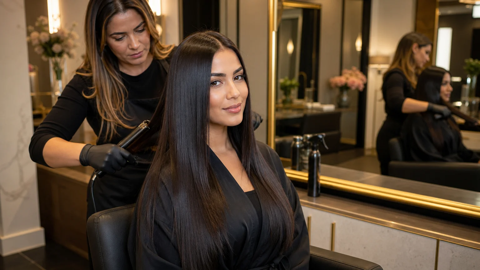 Alisamento, progressiva e reconstrução capilar no We Hall Beauty em Bauru