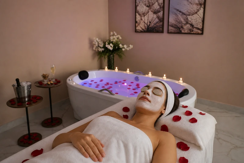 Preparação de pele da noiva com tratamento estético no We Hall Beauty meses antes do casamento