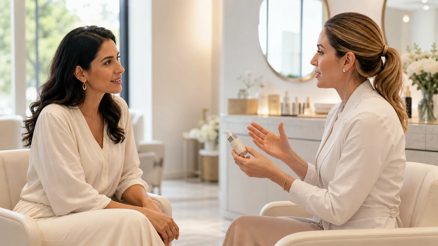 Consulta de estética facial para definir frequência ideal de limpeza de pele em Bauru