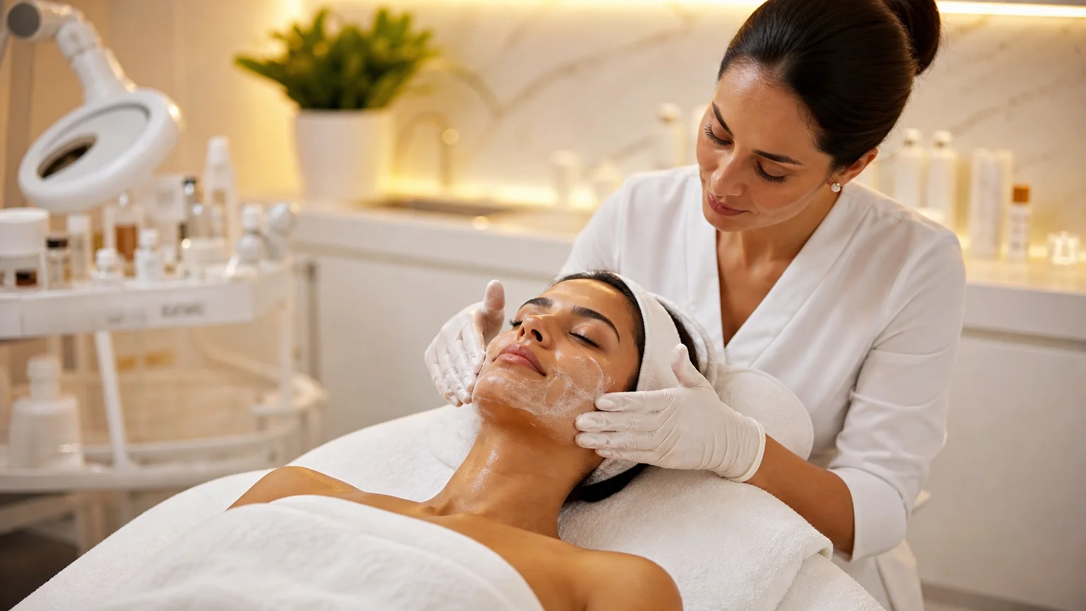 Limpeza de pele profissional no We Hall Beauty, Bauru
