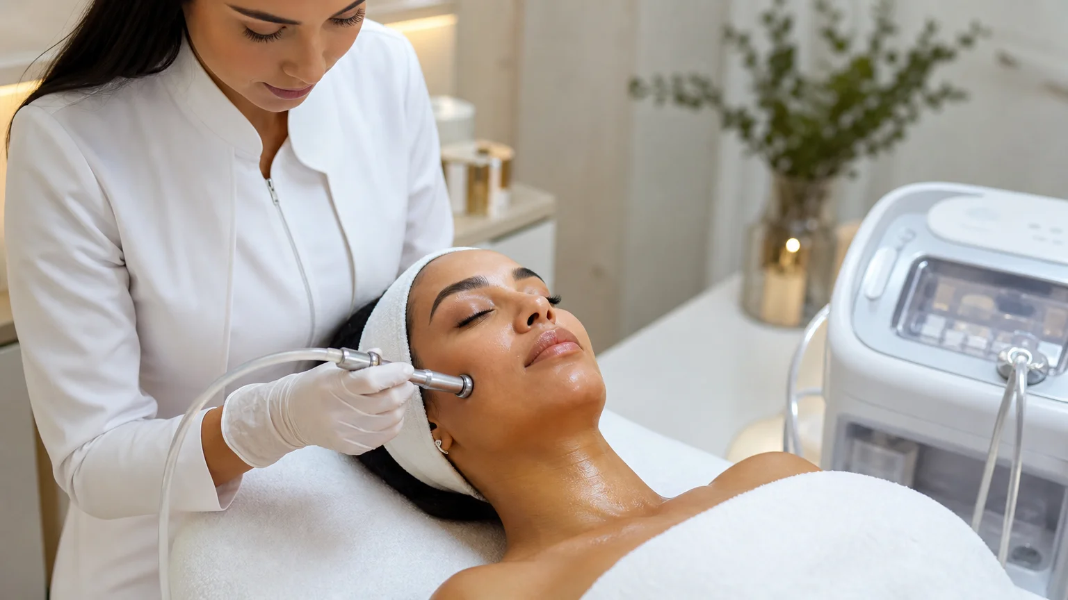 Peeling de diamante em Bauru — procedimento de renovação da pele no We Hall Beauty