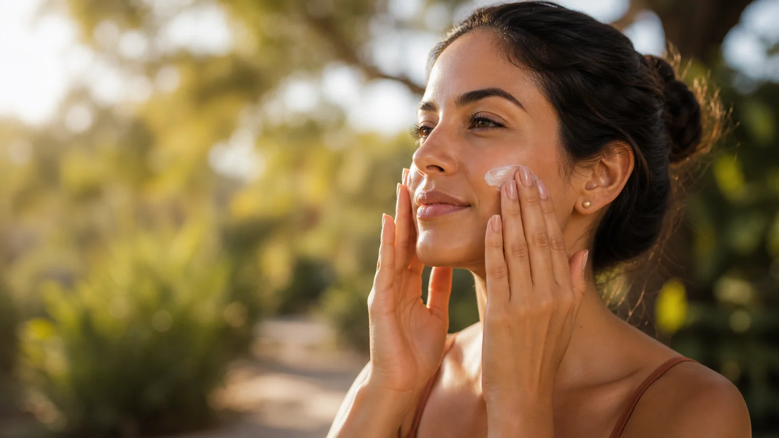 Cuidados com a pele com melasma e proteção solar