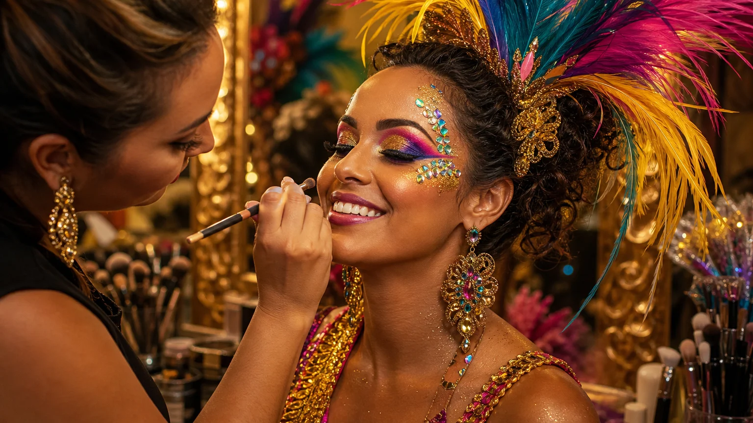 Maquiagem blindada para o carnaval de Bauru no We Hall Beauty