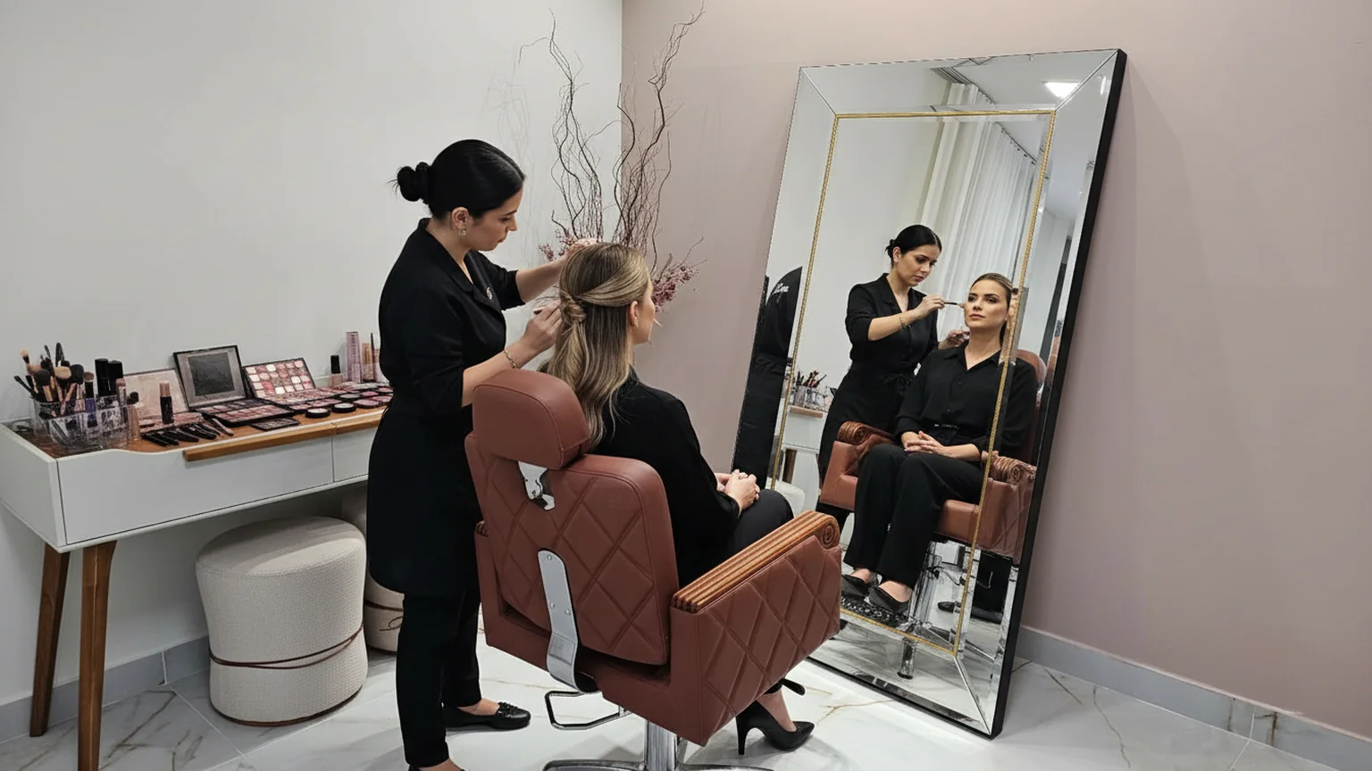 Maquiagem glamourosa para Natal e Réveillon no We Hall Beauty em Bauru