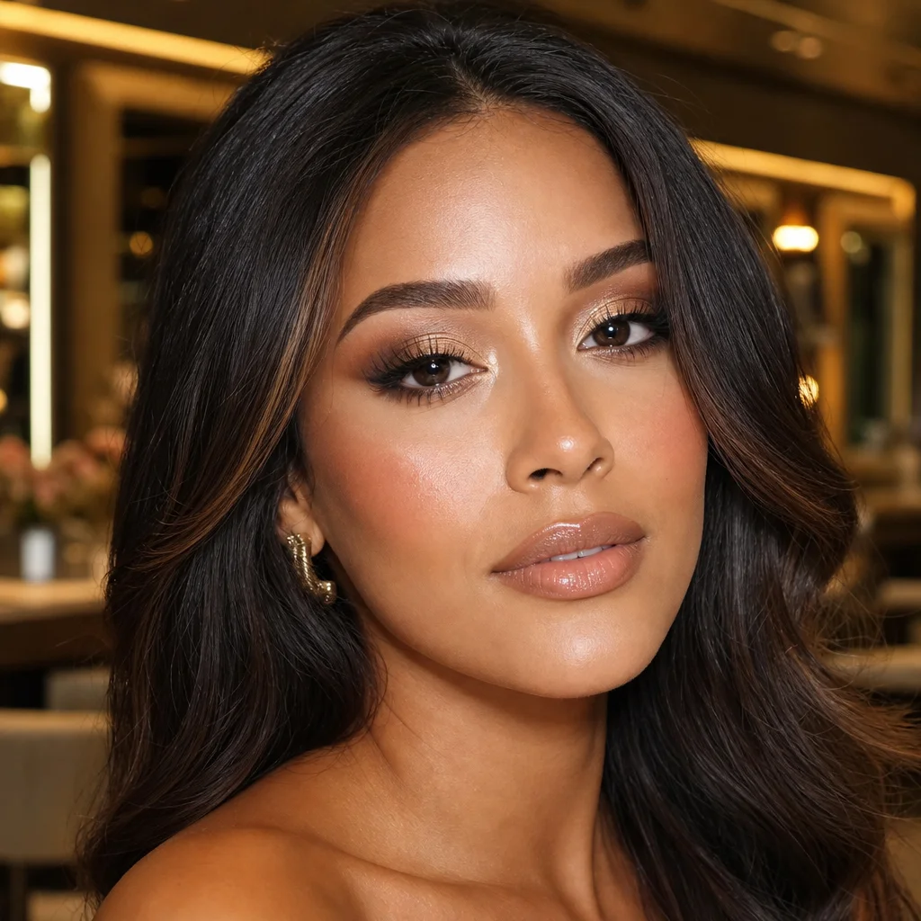 Técnica soft glam para debutante em Bauru