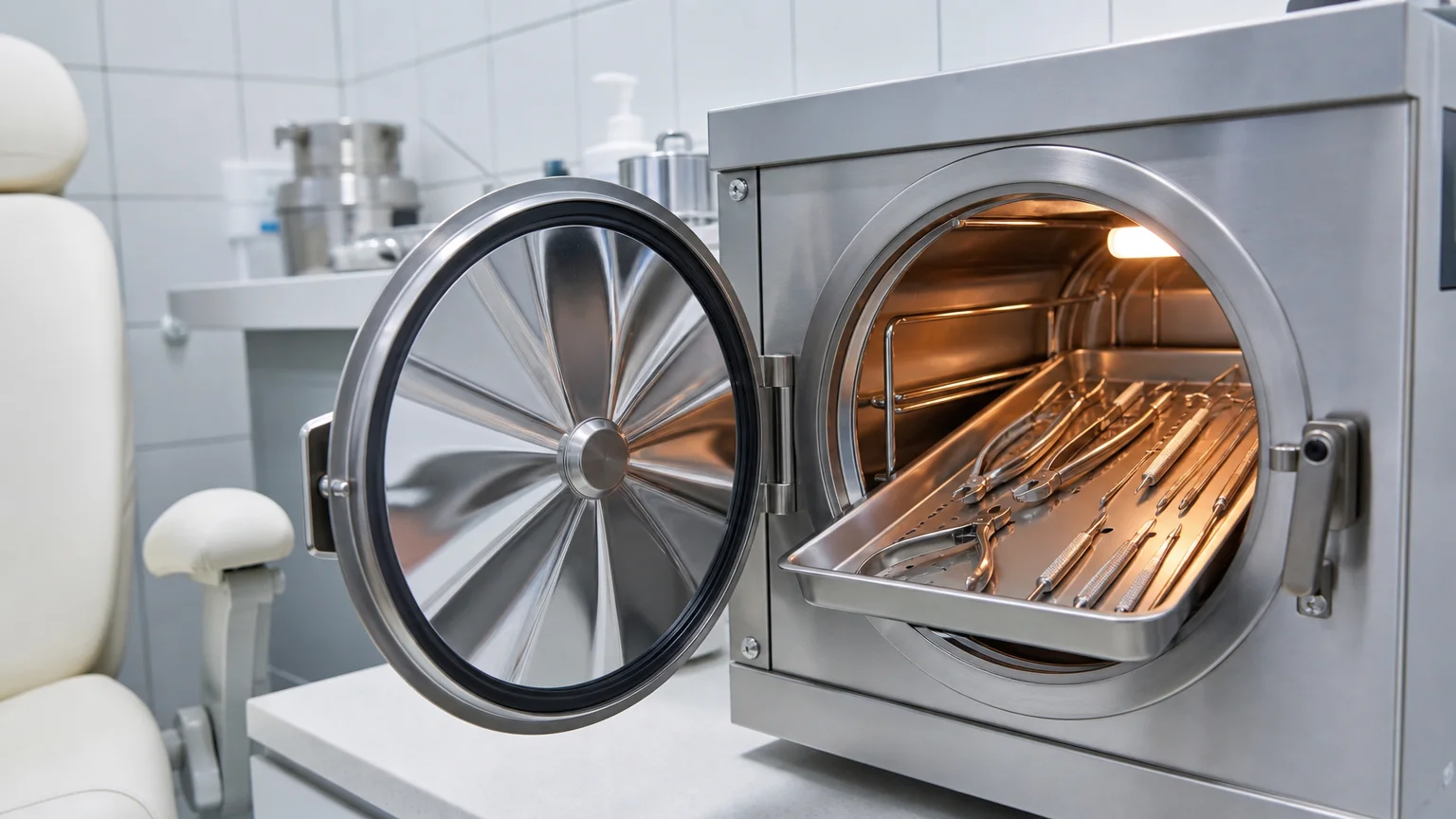 Protocolo de esterilização em autoclave para podologia no We Hall Beauty