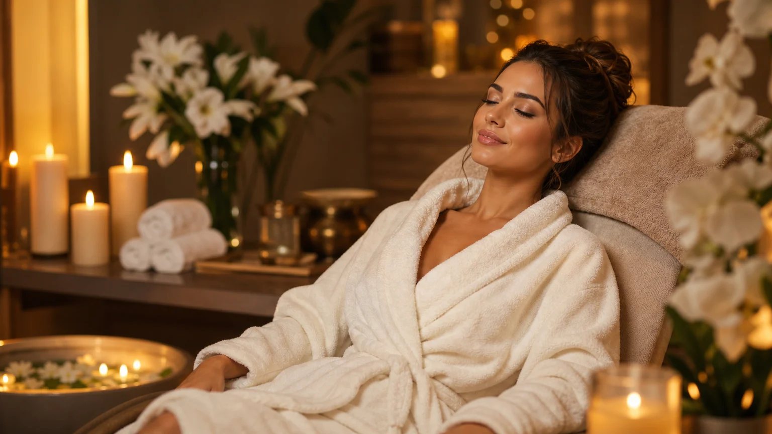 Experiência completa de spa com massagem e outros serviços no We Hall Beauty em Bauru