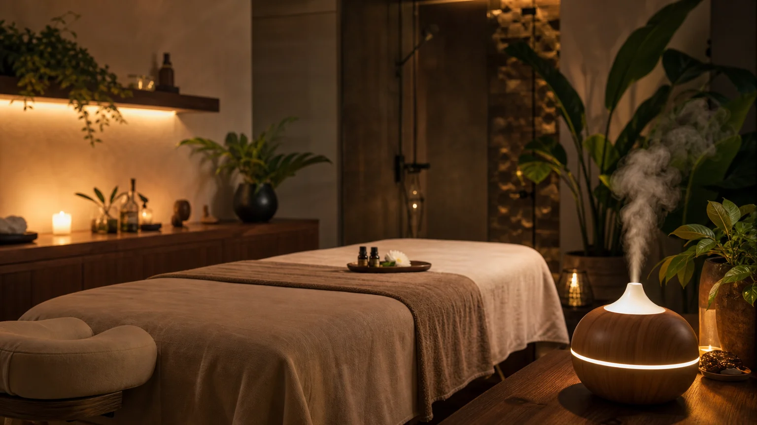 Massagem terapêutica reduzindo estresse e cortisol no We Hall Beauty