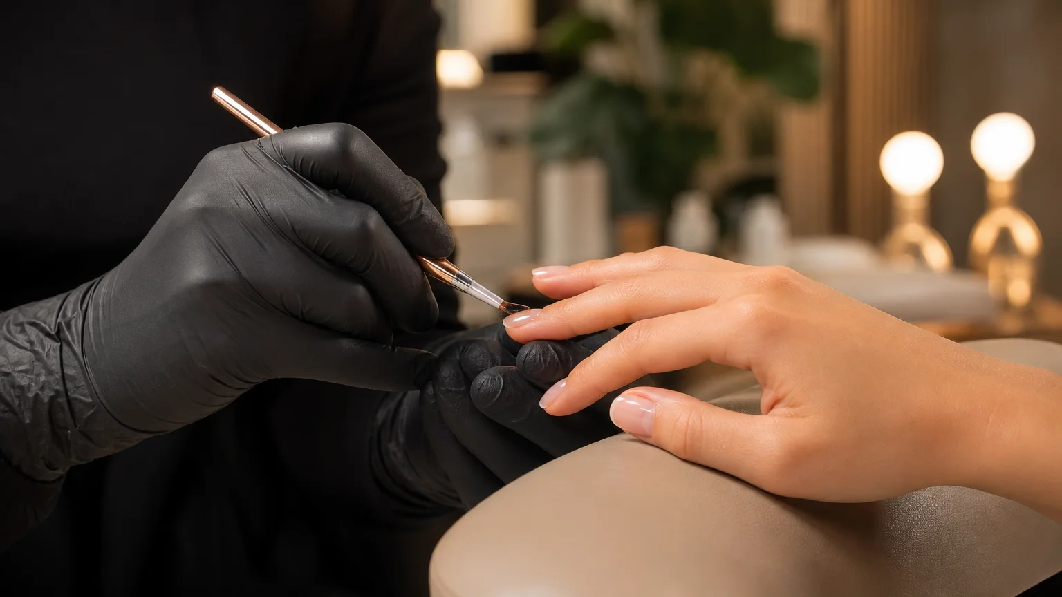 Blindagem de unhas no We Hall Beauty em Bauru