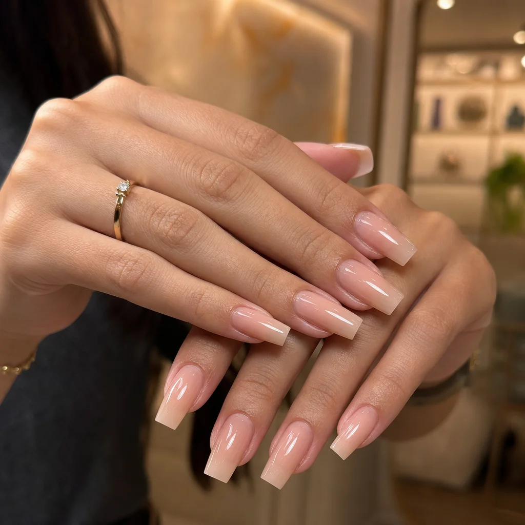 O que é o alongamento de unhas — resultado de unhas longas e elegantes no We Hall Beauty em Bauru