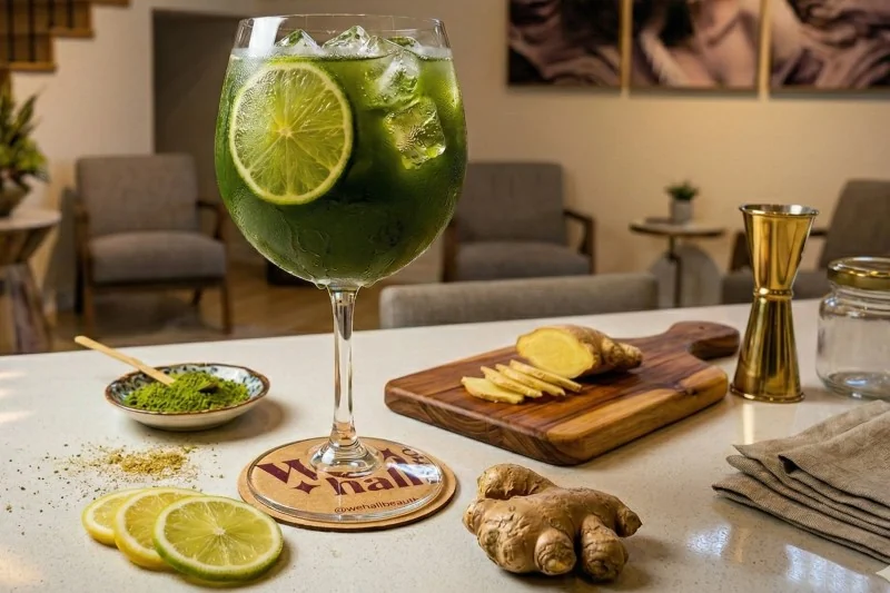 Ginger Matcha Refresh