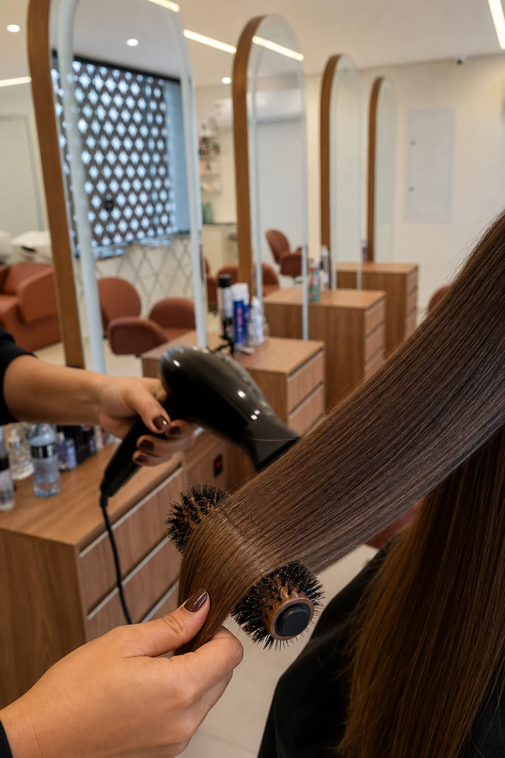 Escova progressiva e alisamento capilar no We Hall Beauty Bauru