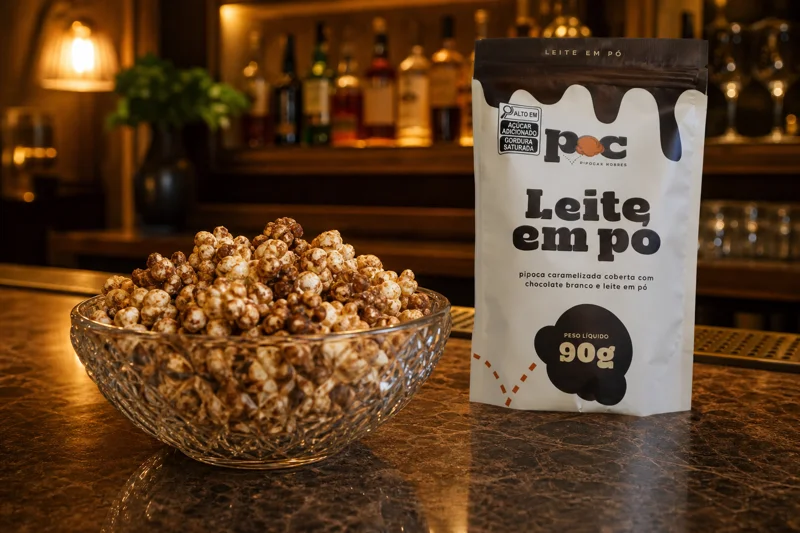 Pipoca Nobre Leite em Pó