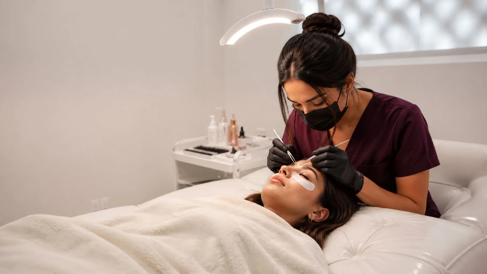Brow lamination para sobrancelhas definidas no We Hall Beauty em Bauru