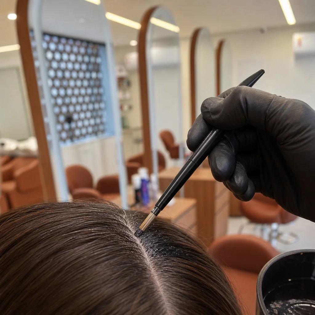 Retoque de raiz perfeito em Bauru We Hall Beauty