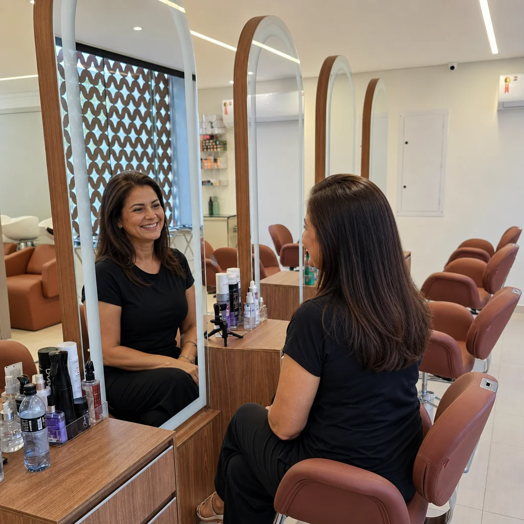 Cobertura de brancos impecável em Bauru We Hall Beauty
