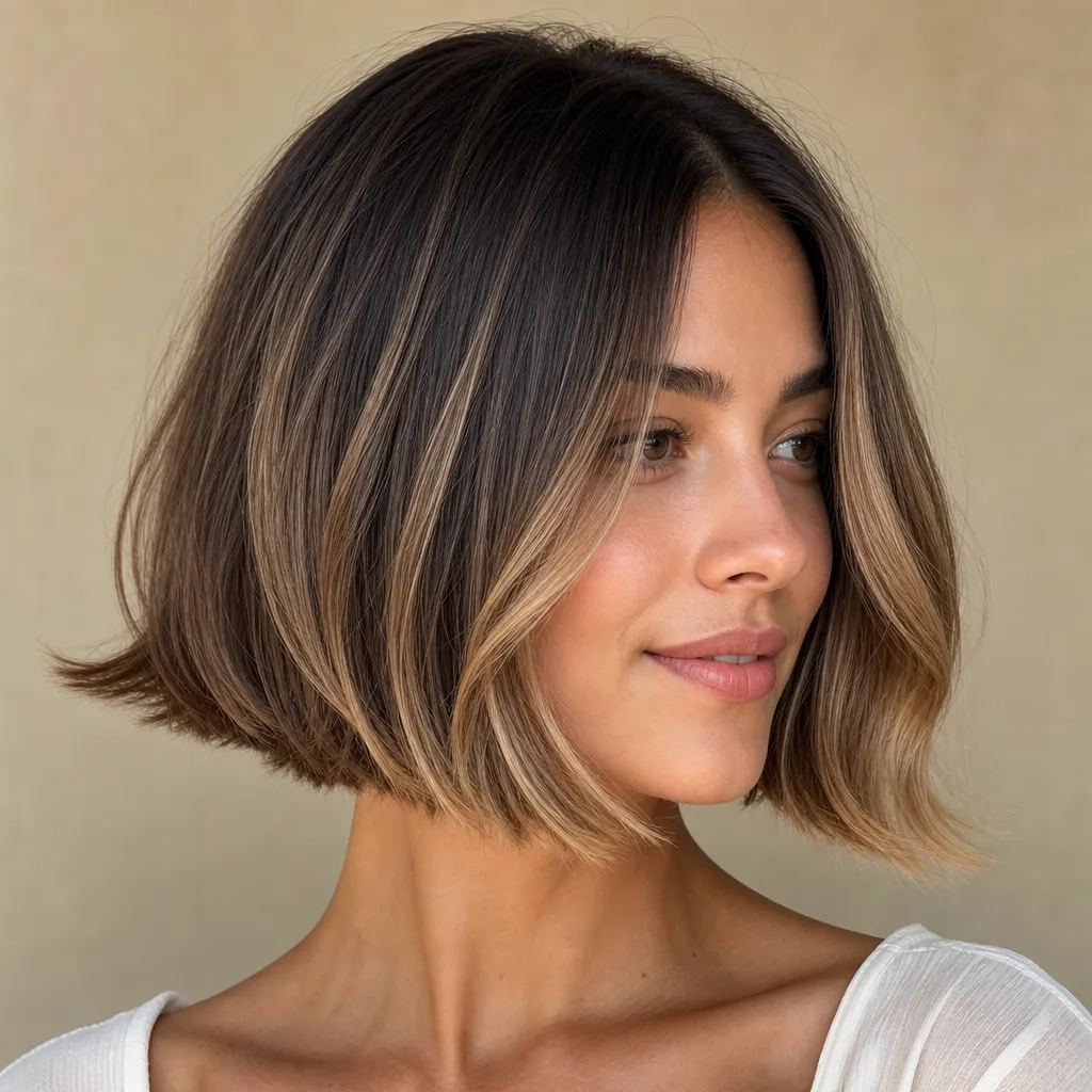 Mechas californianas em cabelo curto We Hall Beauty Bauru