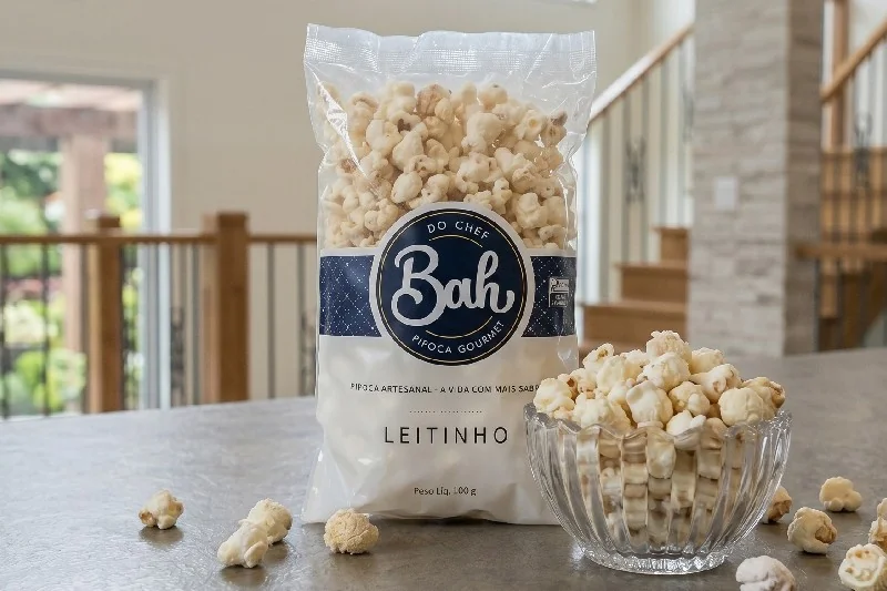 Pipoca Gourmet Leitinho