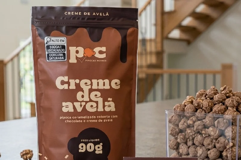 Pipoca Nobre Creme de Avelã