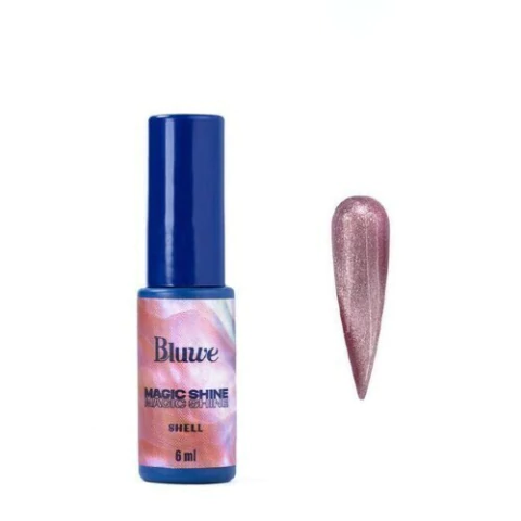 Esmalte em Gel Shell Magic Shine Bluwe