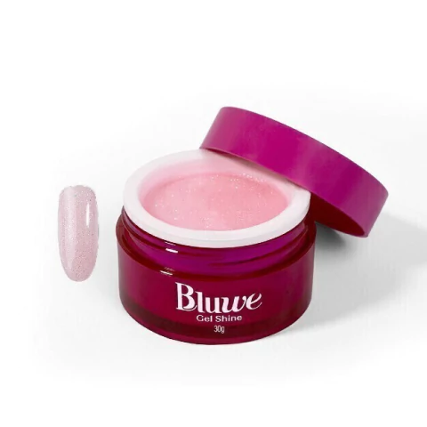 Gel Shine Super Quartzo Rosa Bluwe