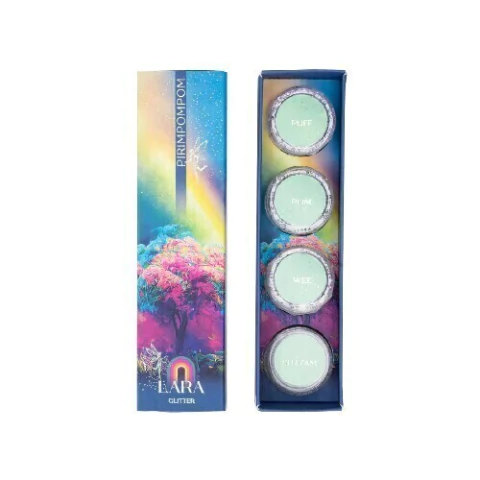 Kit Glitter Coleção Pó de Pirimpompom Bluwe