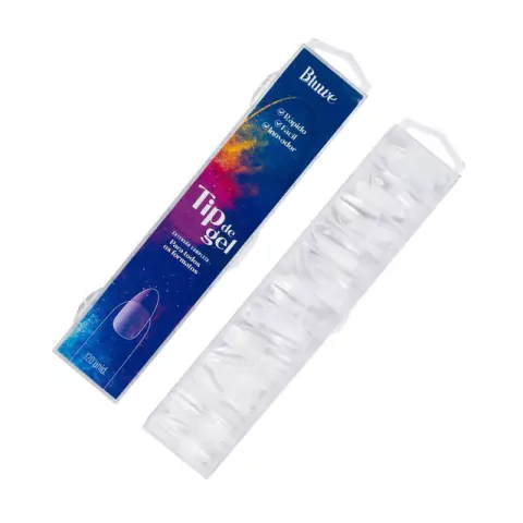 Tip de Gel Extensão Completa Almond Bluwe
