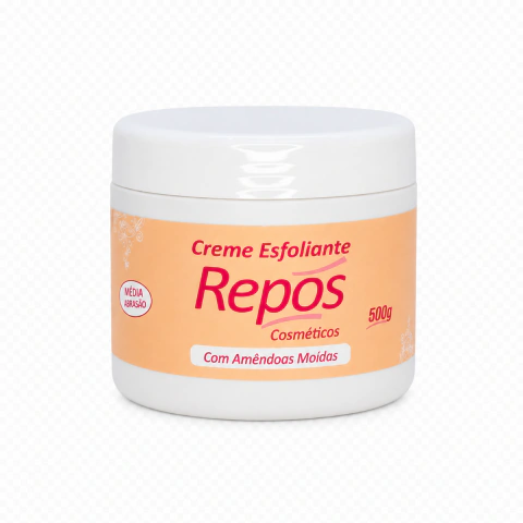 Creme Esfoliante para Mãos, Pés e Corpo Repós 500g