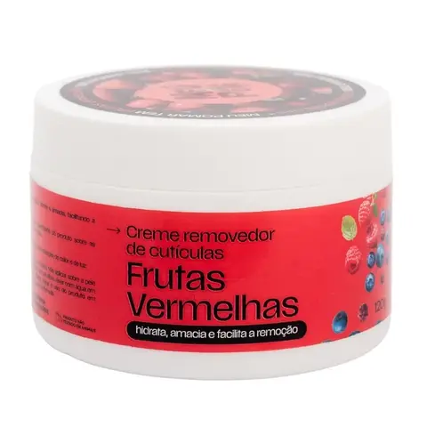 Creme Removedor de Cutículas Frutas Vermelhas Repós 120g