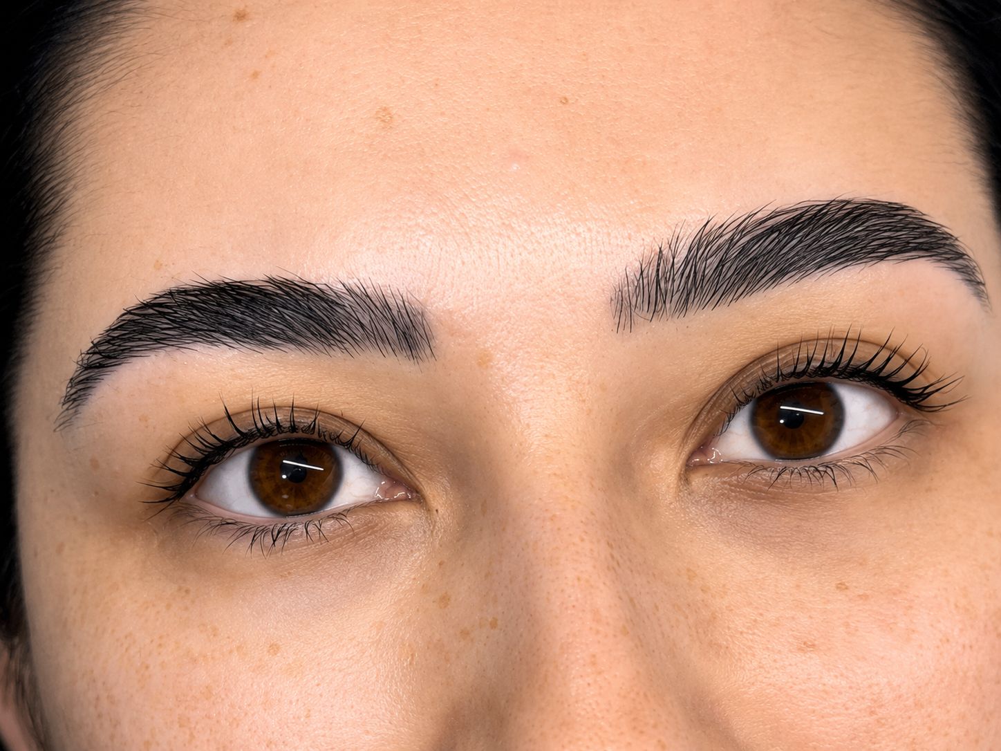 Resultado Lash Lifting — close-up cílios levantados