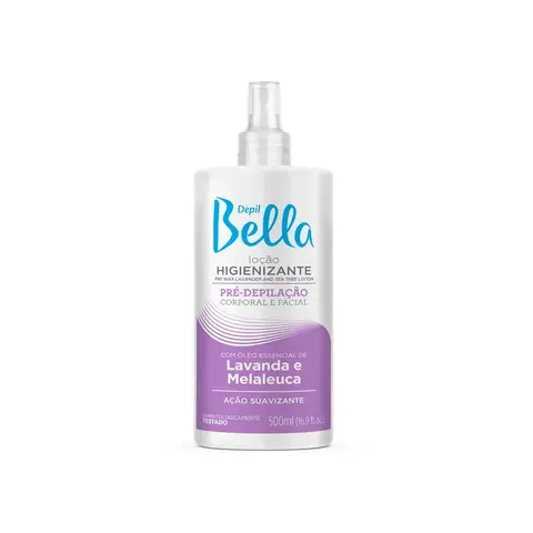 Loção Higienizante Lavanda e Melaleuca Depil Bella