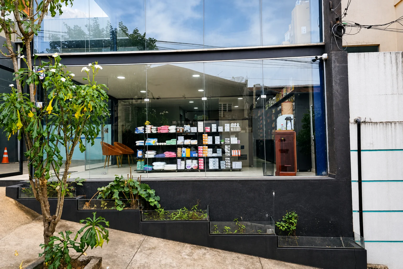 Vitrine da loja We Hall Pro em Bauru