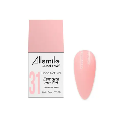 Allsmile By Real Love Esmalte em Gel Cor 31