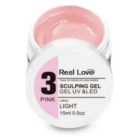Gel de Alongamento Allsmile Pink Real Love