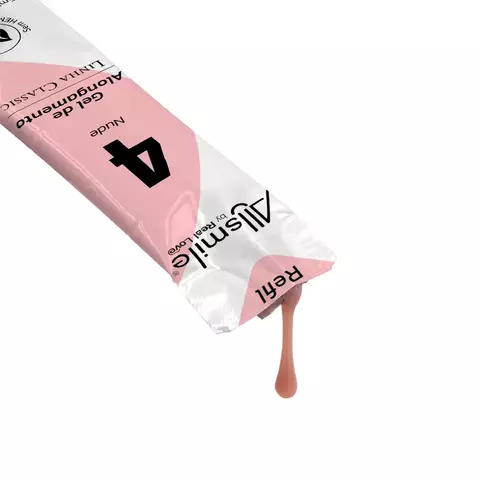 Refil Gel de Alongamento Allsmile Nude Real Love