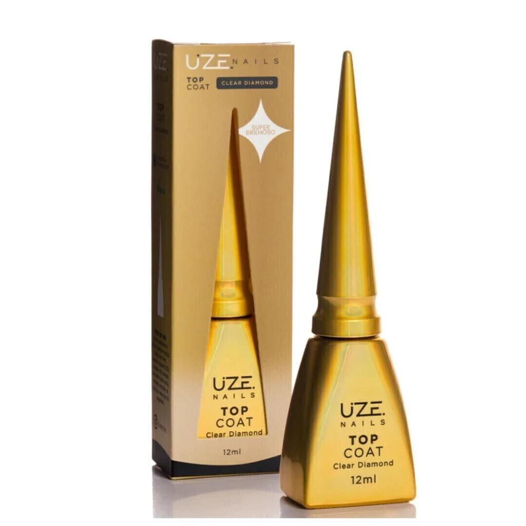 Top Coat Clear Diamond UZE Nails