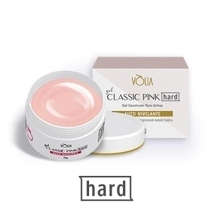Gel Classic Pink Hard Vólia pote 24g